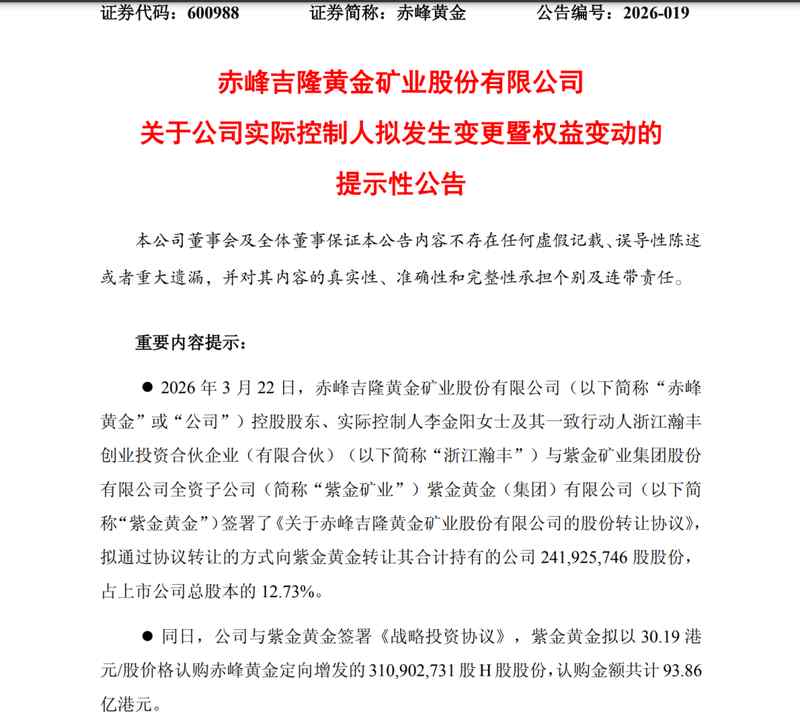 赤峰黄金开盘触及跌停;紫金矿业拟通过双轨方式取得控制权。 股票财经 赤峰黄金开盘触及跌停;紫金矿业拟通过双轨方式取得控制权。 股票财经 赤峰黄金开盘触及跌停;紫金矿业拟通过双轨方式取得控制权。 股票财经