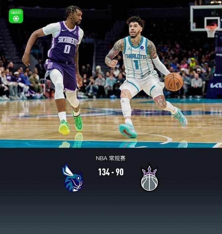 黄蜂队主场大胜国王;科比-怀特高效砍分,拉梅洛-鲍尔助攻闪耀。 体育新闻 黄蜂队主场大胜国王;科比-怀特高效砍分,拉梅洛-鲍尔助攻闪耀。 体育新闻