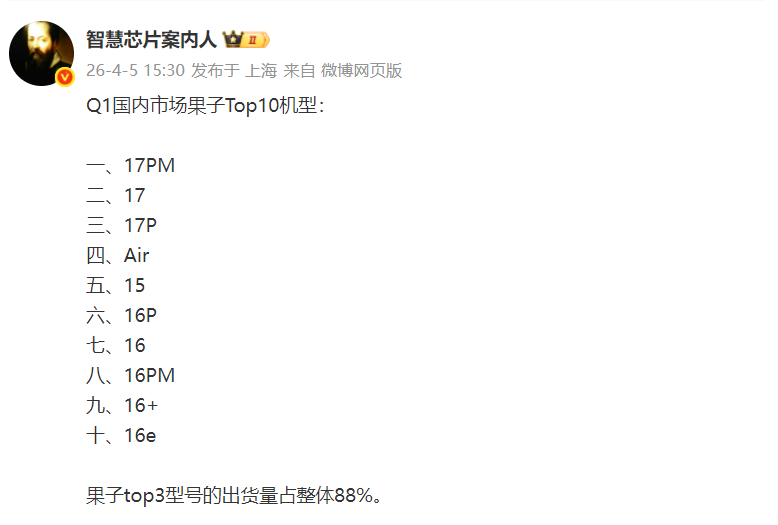  技术极客的深度拆解：五大品牌2026Q1畅销机型背后的市场逻辑 手机评测