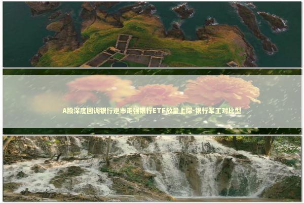 A股深度回调银行逆市走强银行ETF放量上探-银行军工对比型 A股深度回调银行逆市走强银行ETF放量上探-银行军工对比型 新闻