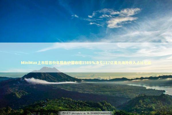 MiniMax上市后首份年报出炉营收增1589%净亏187亿美元海外收入占比七成