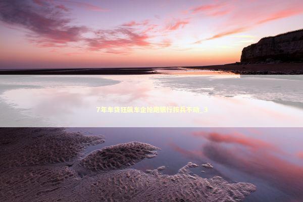 7年车贷狂飙车企抢跑银行按兵不动_3 新闻