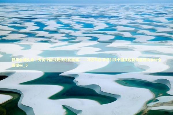 新华全媒头条｜夯实中国式现代化的底座——习近平总书记引领中国从脱贫攻坚迈向乡村全面振兴_5 新闻