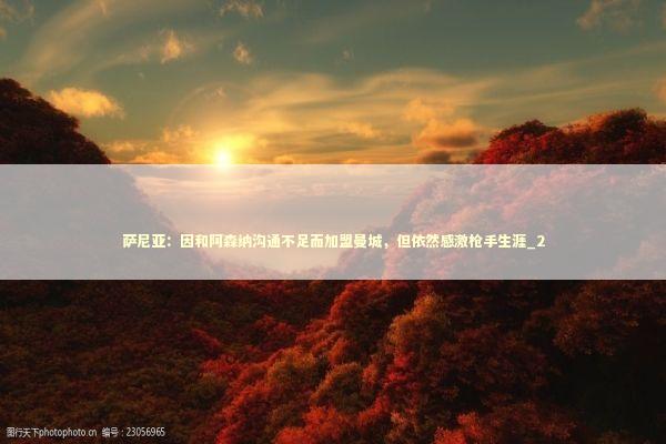萨尼亚:因和阿森纳沟通不足而加盟曼城,但依然感激枪手生涯_2 萨尼亚:因和阿森纳沟通不足而加盟曼城,但依然感激枪手生涯_2 新闻
