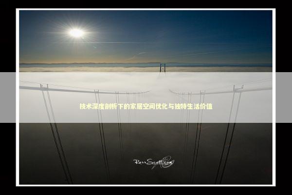 技术深度剖析下的家居空间优化与独特生活价值 技术深度剖析下的家居空间优化与独特生活价值 新闻