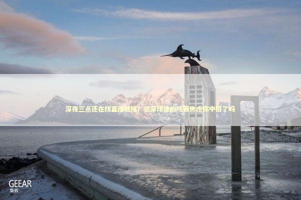 深夜三点还在找直播链接？资深球迷的观赛焦虑你中招了吗 体育新闻