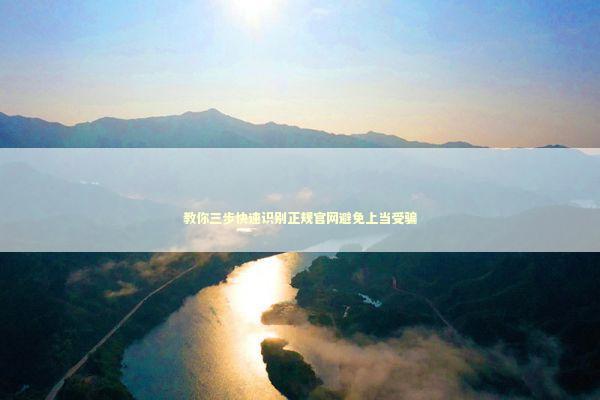 教你三步快速识别正规官网避免上当受骗 教你三步快速识别正规官网避免上当受骗 IT技术